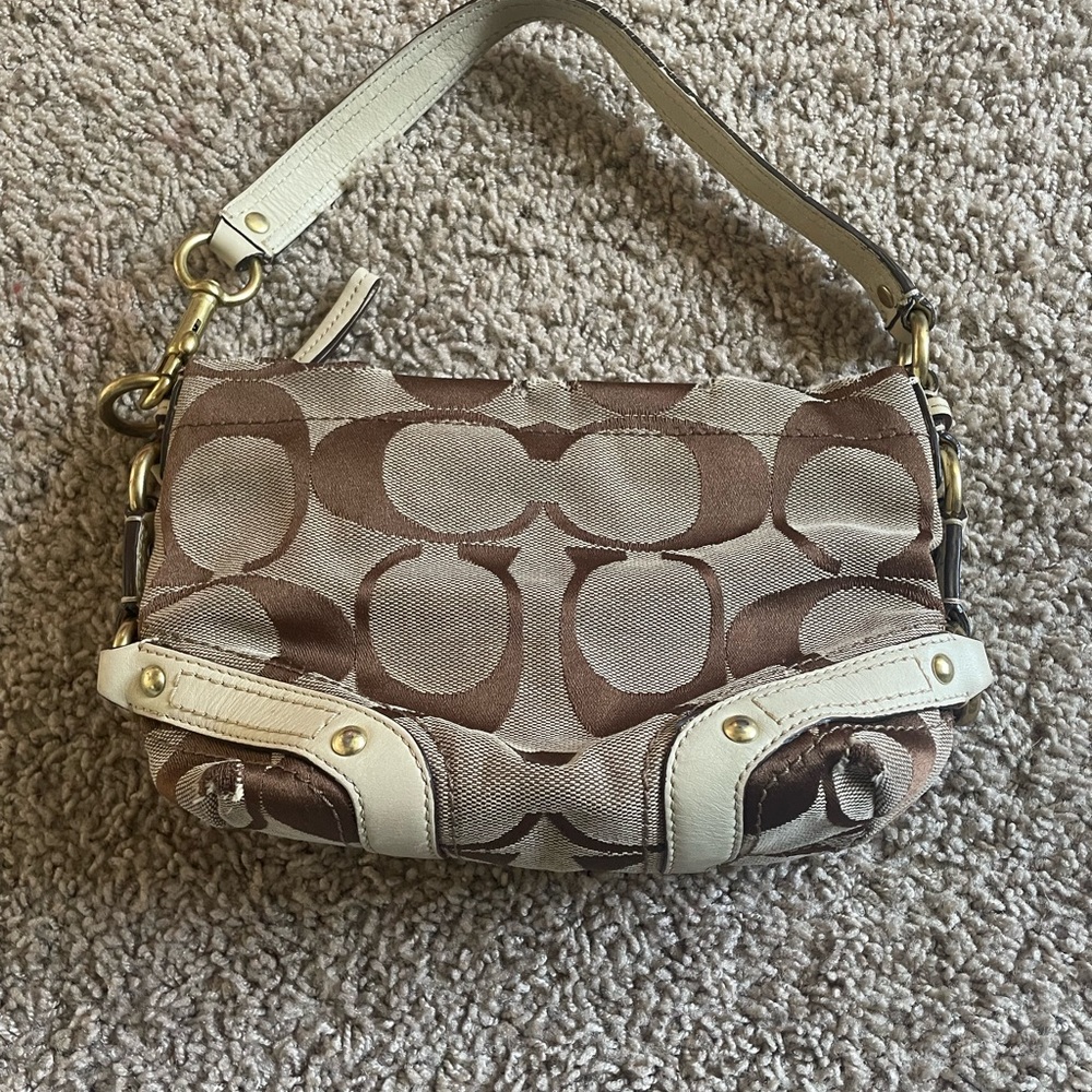 coach shoulder|mini bag!